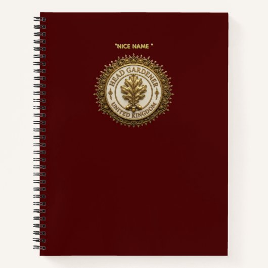 Spiraal Notebook Notitieboek (Voorkant)