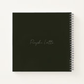 Spiraal Notebook Notitieboek (Achterkant)