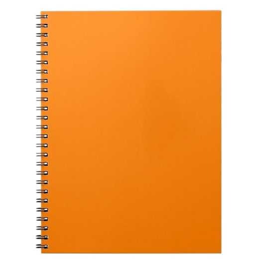 Spiraal Notebook Oranje Notitieboek (Voorkant)