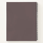 Spiraal Notebook, Planner, Notitieboek (Achterkant)