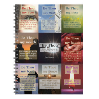 Spiraal Notebook "Wees Gij" Multi 6.5"x8.75" Notitieboek
