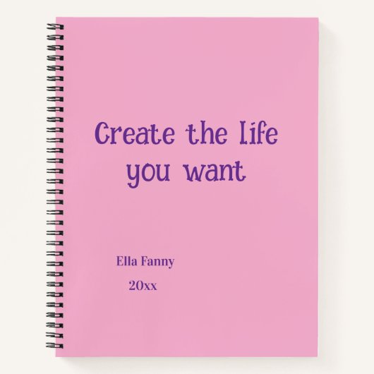 Spiraal Notitieboek (Voorkant)