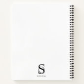 Spiraal Notitieboek (Achterkant)