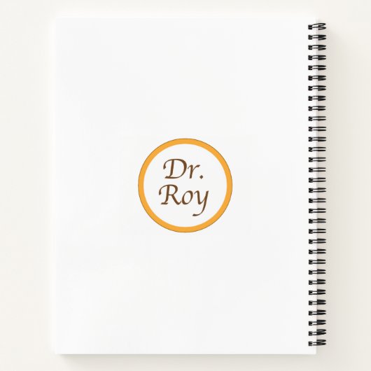 Spiraal Notitieboek (Achterkant)