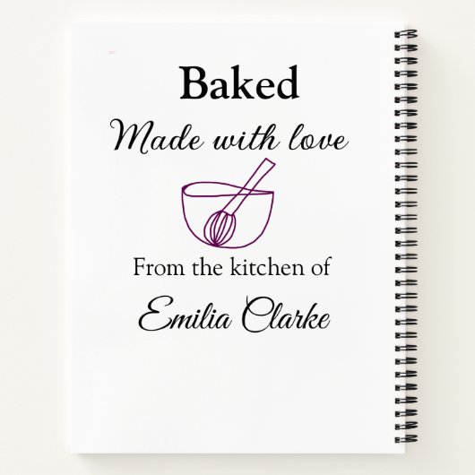 Spiraal Notitieboek (Achterkant)