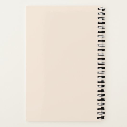 Spiraal Notitieboek (Achterkant)