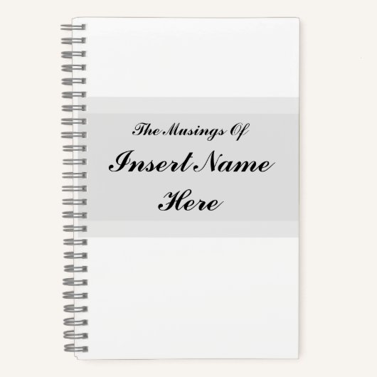 Spiraal Notitieboek (Voorkant)