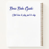 Spiraal Notitieboek (Achterkant)