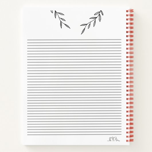 Spiraal Notitieboek (Achterkant)