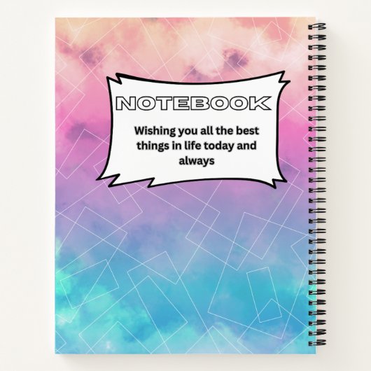 Spiraal Notitieboek (Achterkant)