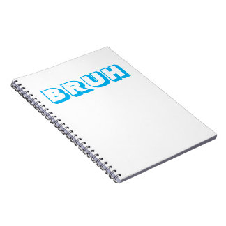 SPIRAAL NOTITIEBOEK "BRUH"
