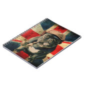 Spiraal Notitieboek Bulldog ontwerp (Linkerzijde)