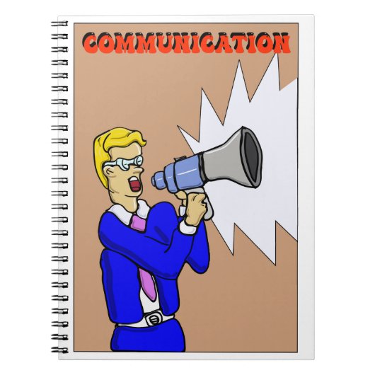 Spiraal notitieboek- communicatie (Caderno-comunic Notitieboek (Voorkant)