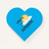 Spiraal Notitieboek Creëer Uw Sunshine (Voorkant)