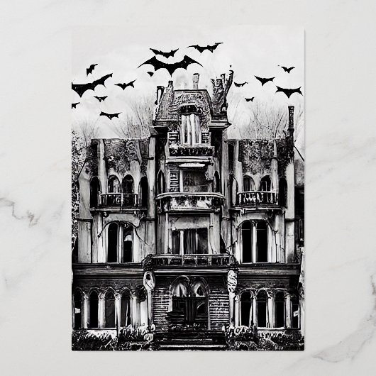 Spiraal Notitieboek Folie Uitnodiging (Voorkant)