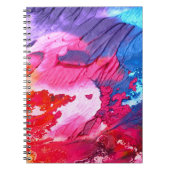 Spiraal Notitieboek, geverfd Notitieboek (Voorkant)