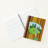 Spiraal Notitieboek Golfer Stripe (Binnen)