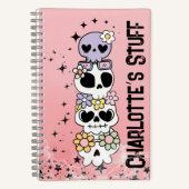 Spiraal notitieboek Halloween thema (Voorkant)
