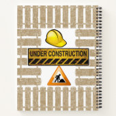 Spiraal Notitieboek in aanbouw (Achterkant)