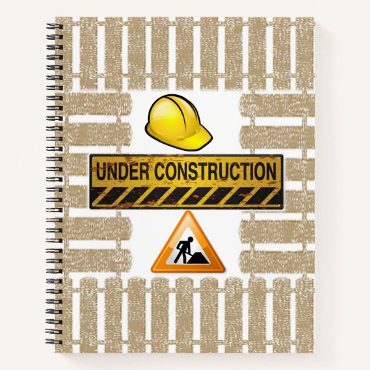 Spiraal Notitieboek in aanbouw (Voorkant)