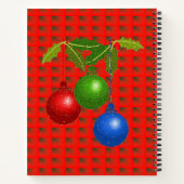 Spiraal Notitieboek Kerstmis (Achterkant)