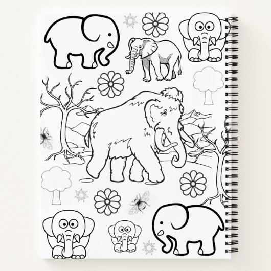 Spiraal Notitieboek Kleurstoffen (Achterkant)