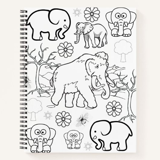 Spiraal Notitieboek Kleurstoffen (Voorkant)