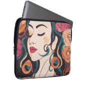 Spiraal Notitieboek Laptop Sleeve (Voorkant Rechts)