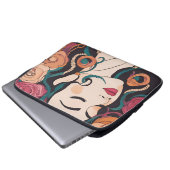 Spiraal Notitieboek Laptop Sleeve (Voorkant onderkant)