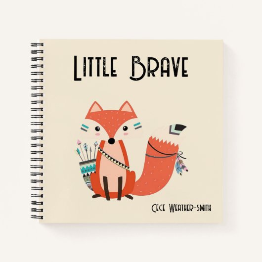 Spiraal Notitieboek - Little Brave (Voorkant)