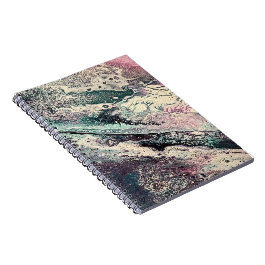 Spiraal Notitieboek met Johnson Abstract Artwork (Rechterzijde)