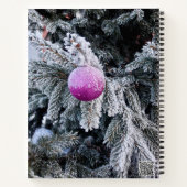Spiraal notitieboek met kerstboom en speelgoed ero (Achterkant)