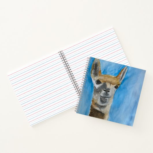 Spiraal Notitieboek met Llama (Binnen)