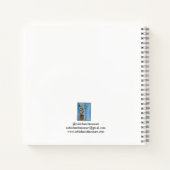 Spiraal Notitieboek met Llama (Achterkant)