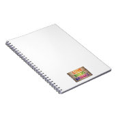 Spiraal notitieboek met motivatie omslagontwerp (Rechterzijde)