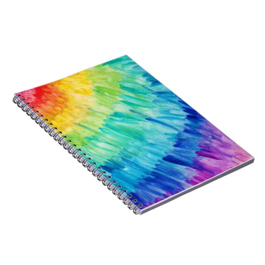 Spiraal Notitieboek met originele geschilde illust (Rechterzijde)