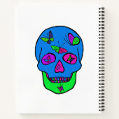 Spiraal Notitieboek met Skull Butterfly ontwerp. (Achterkant)