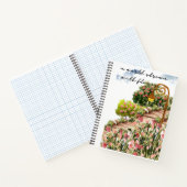 Spiraal notitieboek met waterverf ontwerp (Binnen)