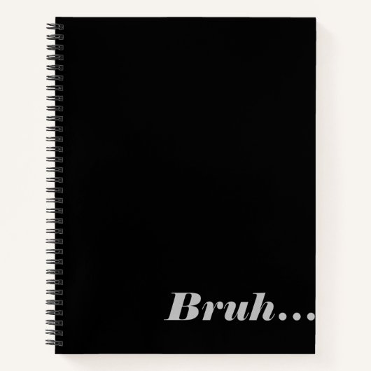 Spiraal Notitieboek met woorden (Voorkant)