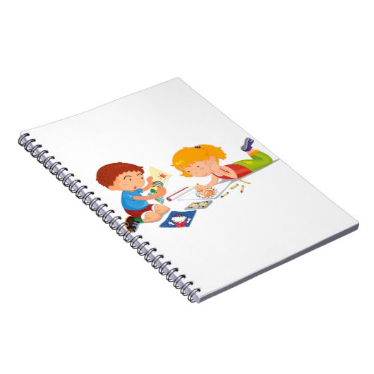 Spiraal Notitieboek met zwarte en witte foto's (Rechterzijde)