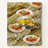 Spiraal Notitieboek Pasta Olijfolie (Achterkant)