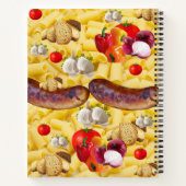 Spiraal Notitieboek Pasta SaUSE Tomato Brood (Achterkant)