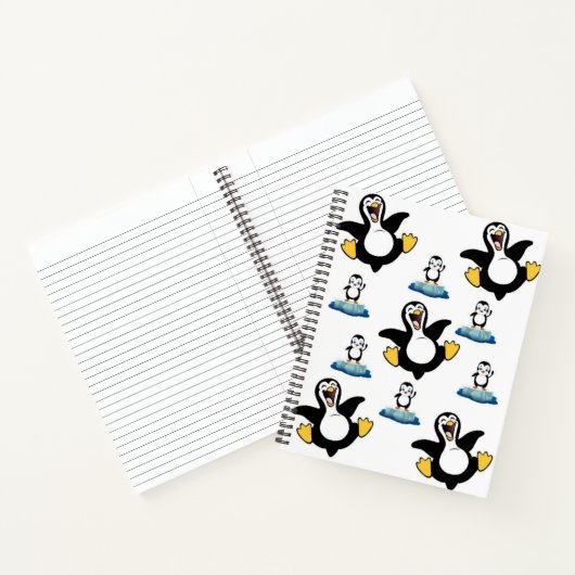 Spiraal Notitieboek Penguin (Binnen)
