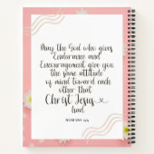 Spiraal Notitieboek - Romeinen 15:5 (Achterkant)