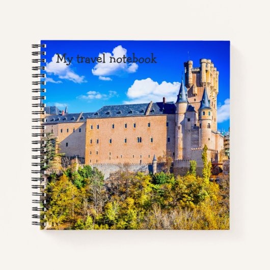 Spiraal Notitieboek Segovia kasteel (Voorkant)