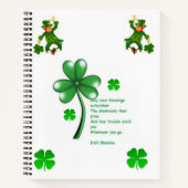 Spiraal Notitieboek St. Patrick's Day (Voorkant)