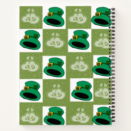 Spiraal Notitieboek St. Patrick's Petten Harten (Achterkant)