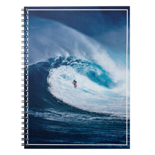 Spiraal Notitieboek-Surfer Notitieboek (Voorkant)