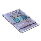 Spiraal Notitieboek van de vliegende strook (Rechterzijde)