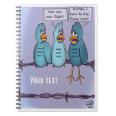 Spiraal Notitieboek van de vliegende strook (Voorkant)